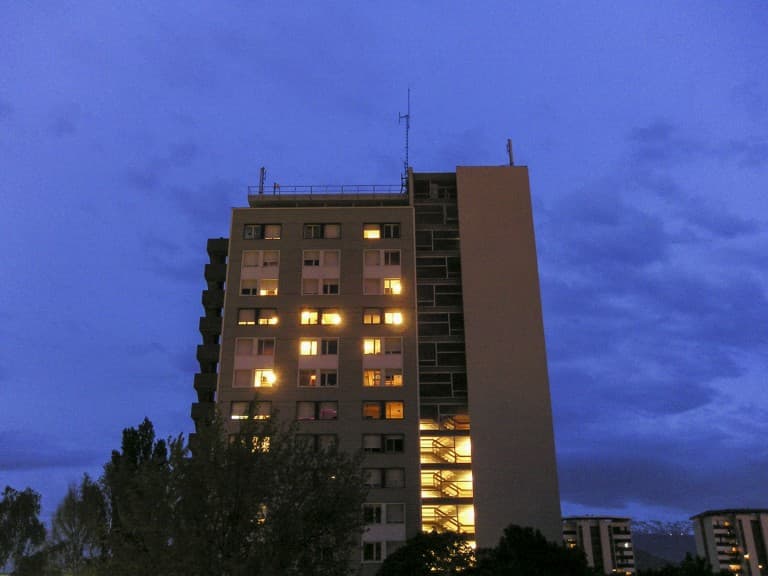 House at the “La Villeneuve” neighborhood in Grenoble, France