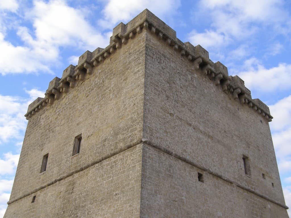 The coastal tower in Salento, Puglia