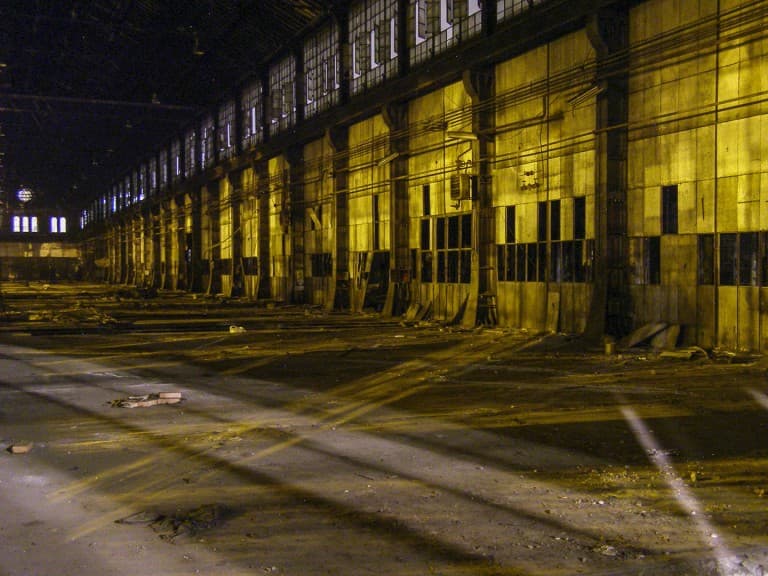 OGR – Abandoned Train Repairing Workshop in Turin, Italy