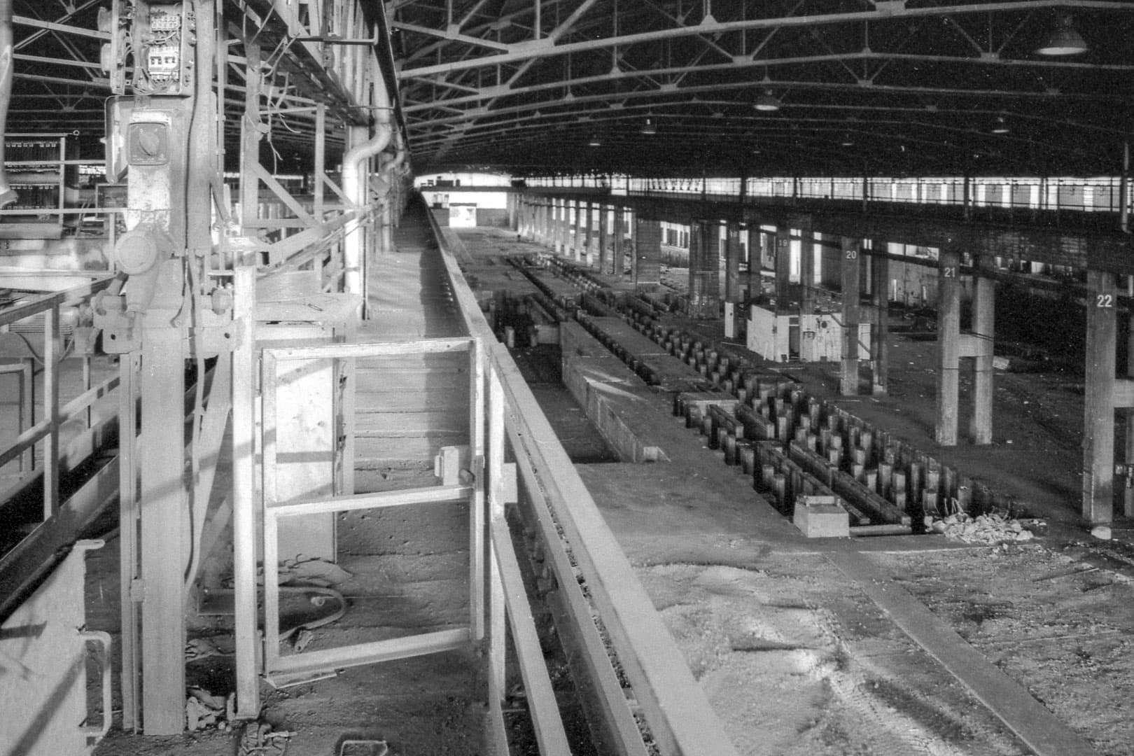 Abandoned “Lucchini” steel mill in Turin, Italy – Black&White 35mm film