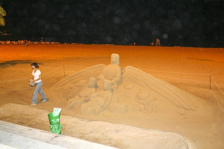 Benidorm (Alicante) – Spain, Angel Sand Sculpture