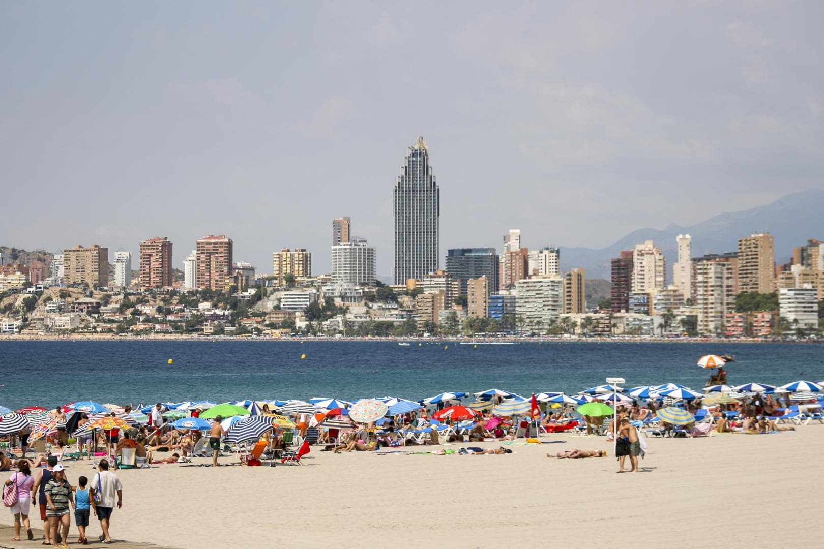 Benidorm (Alicante) – Spain, Beach and Skyline