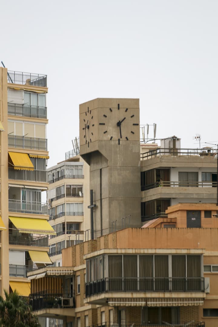 Benidorm (Alicante) – Spain, Clock Building