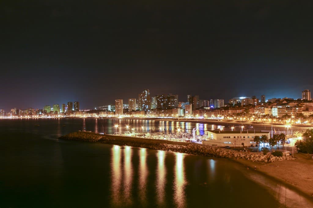 Benidorm (Alicante) – Spain, Skyline by Night