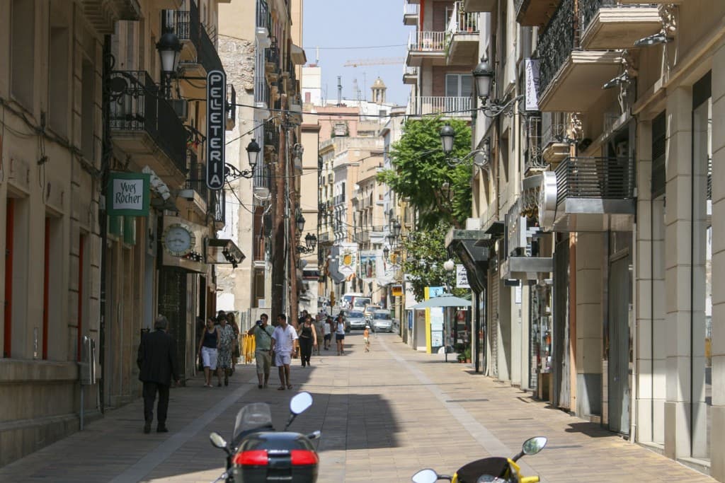 One of the streets of Tarragona