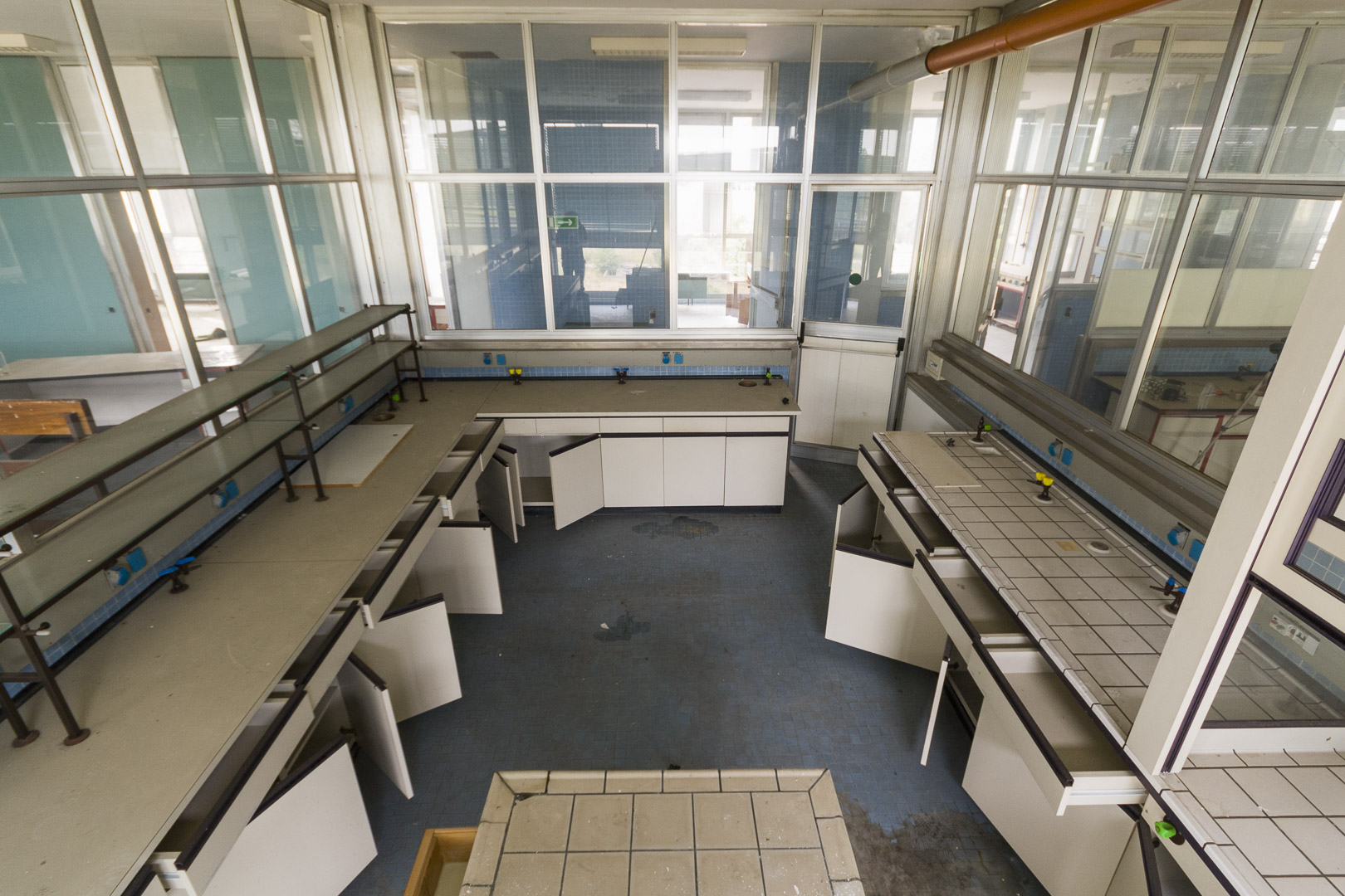 Abandoned marxer pharmaceutical laboratory and research institute