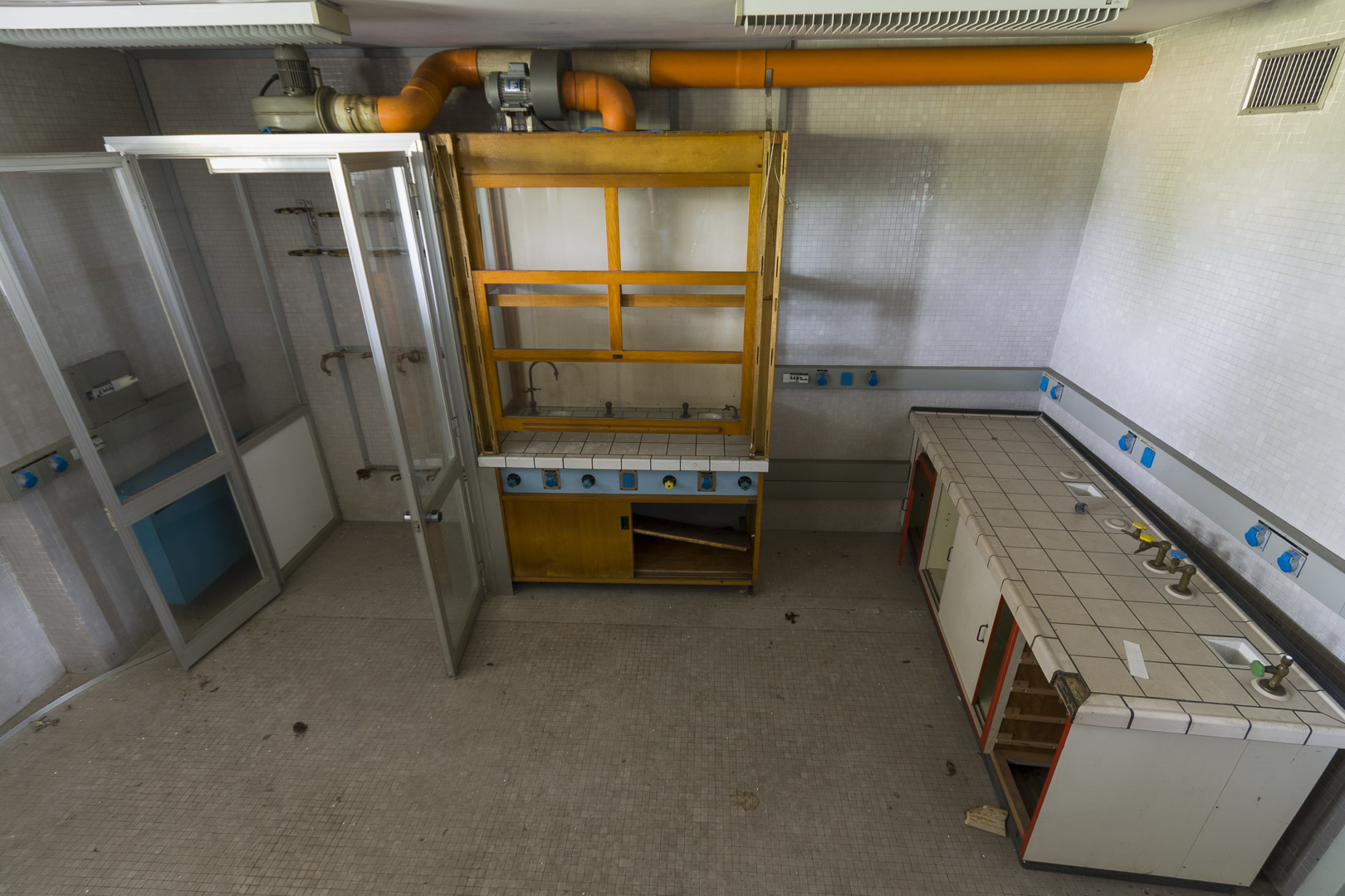 Abandoned marxer pharmaceutical laboratory and research institute