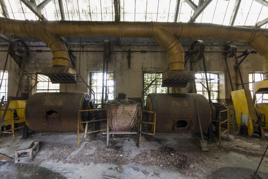 Abandoned Piedmont Industry of Aniline Colors “IPCA” – Ciriè, Italy