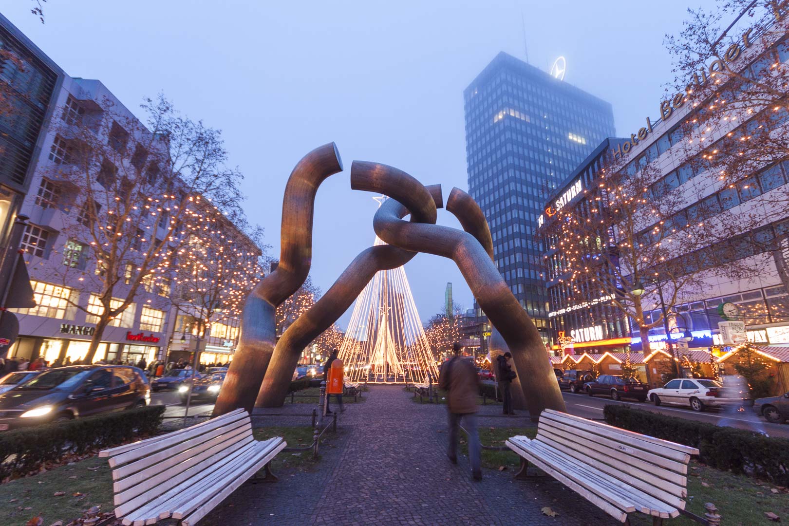 “Berlin” Sculpture on the Tauentzienstraße in Berlin – Germany