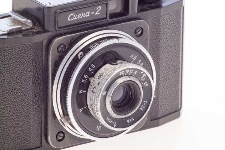 Smena 2 (Смена) – Soviet 35mm Compact Film Camera Triplet 22 Lens