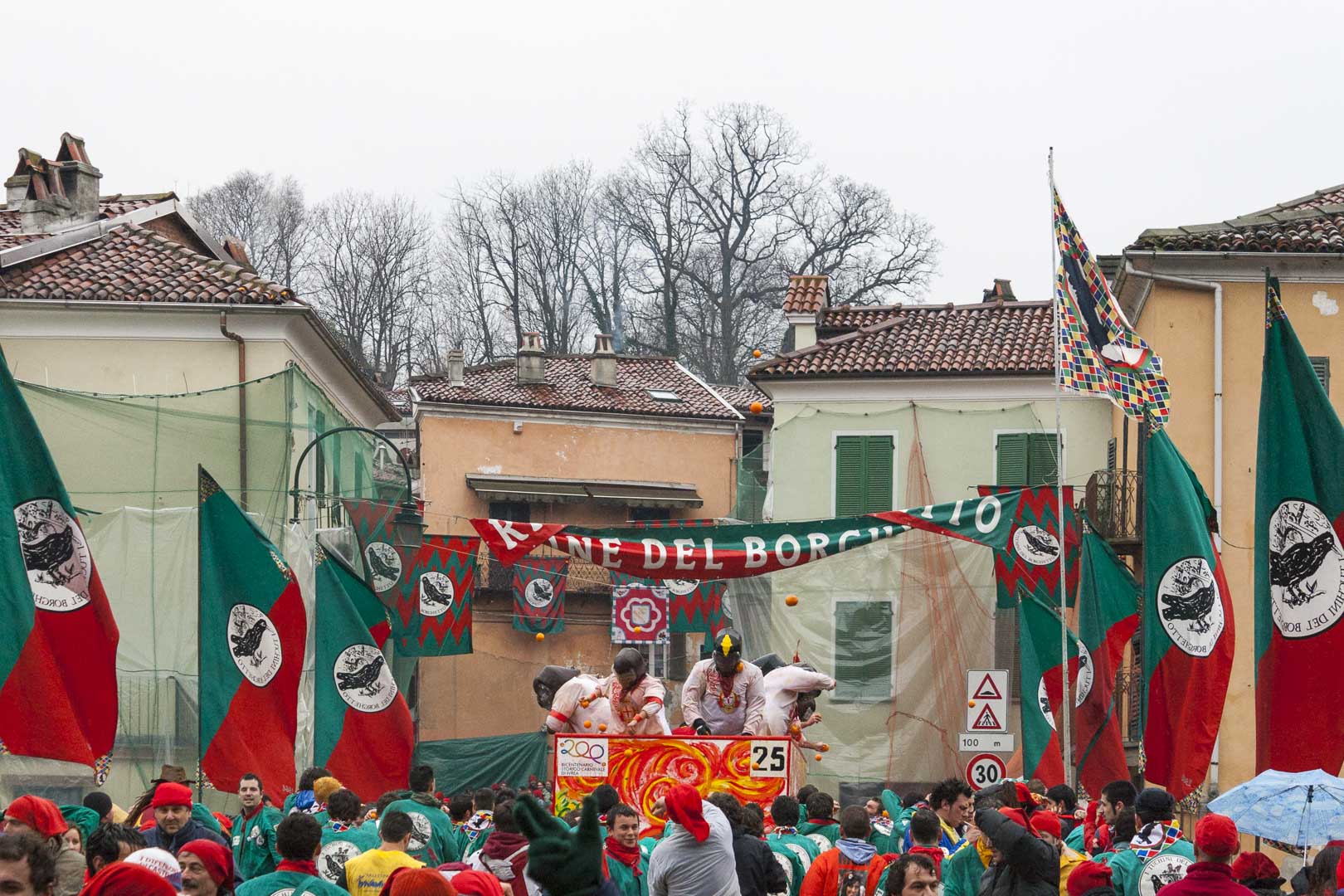 The Battle of the Oranges Festival – Ivrea, Italy
